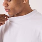 PREMIUM ESSENTIAL STRETCH T - SHIRT - WHITE - JMOJO - Men's T-Shirt