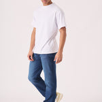 PREMIUM ESSENTIAL STRETCH T - SHIRT - WHITE - JMOJO - Men's T-Shirt