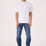 PREMIUM ESSENTIAL STRETCH T - SHIRT - WHITE - JMOJO - Men's T-Shirt