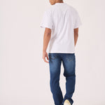 PREMIUM ESSENTIAL STRETCH T - SHIRT - WHITE - JMOJO - Men's T-Shirt