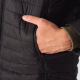 PUFFER JACKET - BLACK - JMOJO - Men's Puffer Jackets