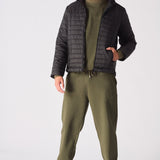 PUFFER JACKET - BLACK - JMOJO - Men's Puffer Jackets