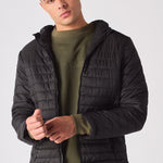 PUFFER JACKET - BLACK - JMOJO - Men's Puffer Jackets