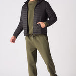 PUFFER JACKET - BLACK - JMOJO - Men's Puffer Jackets
