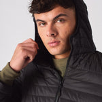 PUFFER JACKET - BLACK - JMOJO - Men's Puffer Jackets
