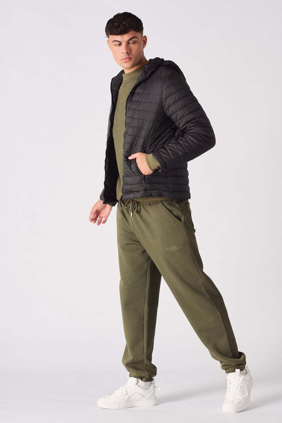 PUFFER JACKET - BLACK - JMOJO - Men's Puffer Jackets
