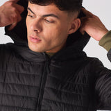 PUFFER JACKET - BLACK - JMOJO - Men's Puffer Jackets