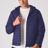 PUFFER JACKET - NAVY BLUE - JMOJO - Men's Puffer Jackets