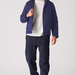 PUFFER JACKET - NAVY BLUE - JMOJO - Men's Puffer Jackets