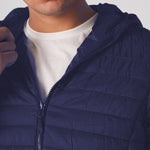 PUFFER JACKET - NAVY BLUE - JMOJO - Men's Puffer Jackets