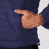 PUFFER JACKET - NAVY BLUE - JMOJO - Men's Puffer Jackets