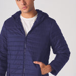 PUFFER JACKET - NAVY BLUE - JMOJO - Men's Puffer Jackets