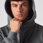 PULLOVER HOODIE - GREY - JMOJO - MEN'S HOODIES
