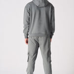 PULLOVER HOODIE - GREY - JMOJO - MEN'S HOODIES