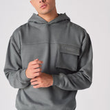 PULLOVER HOODIE - GREY - JMOJO - MEN'S HOODIES