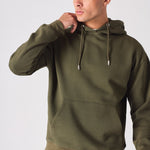 PULLOVER HOODIE - KHAKI - JMOJO - MEN'S HOODIES