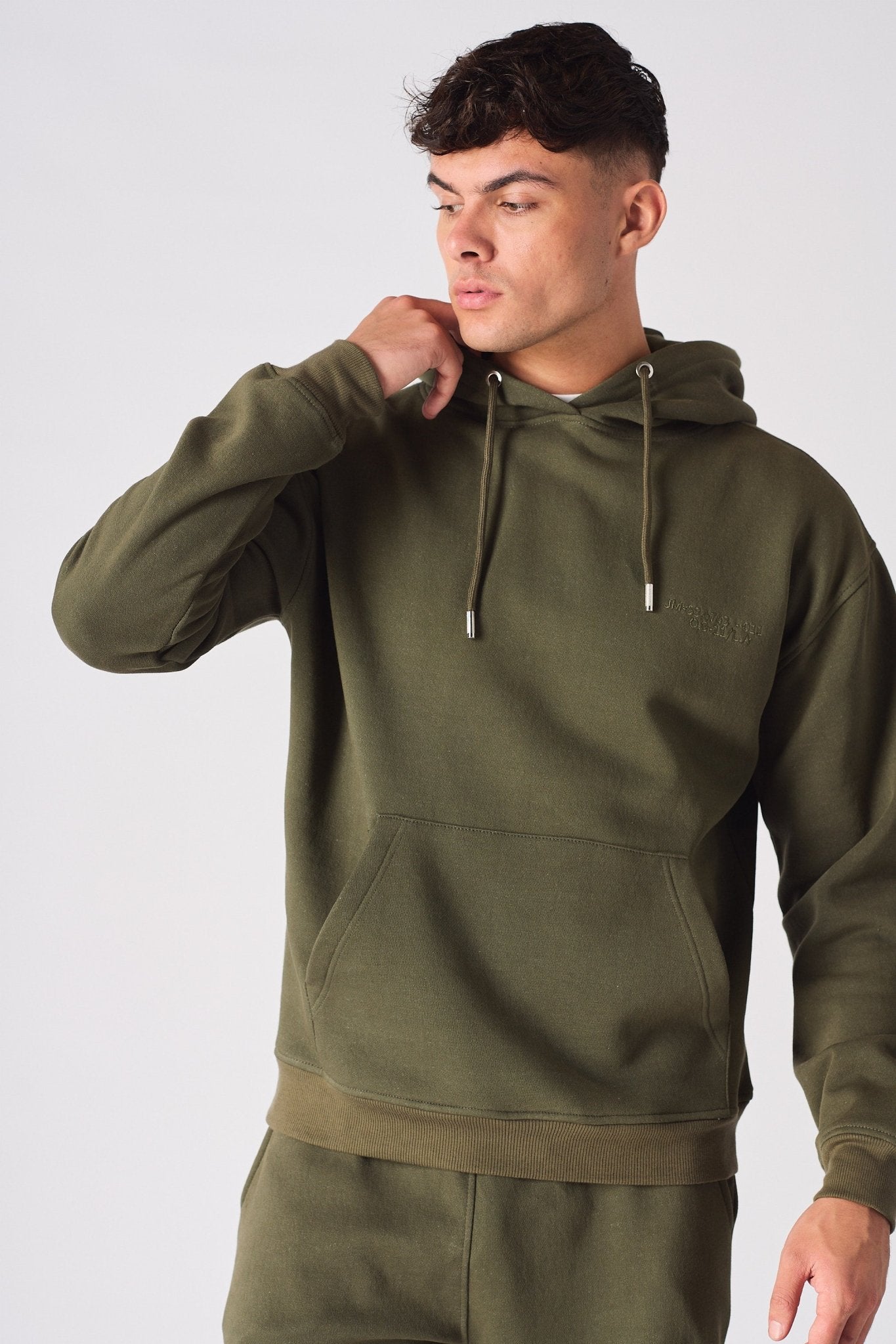 PULLOVER HOODIE - KHAKI - JMOJO - MEN'S HOODIES