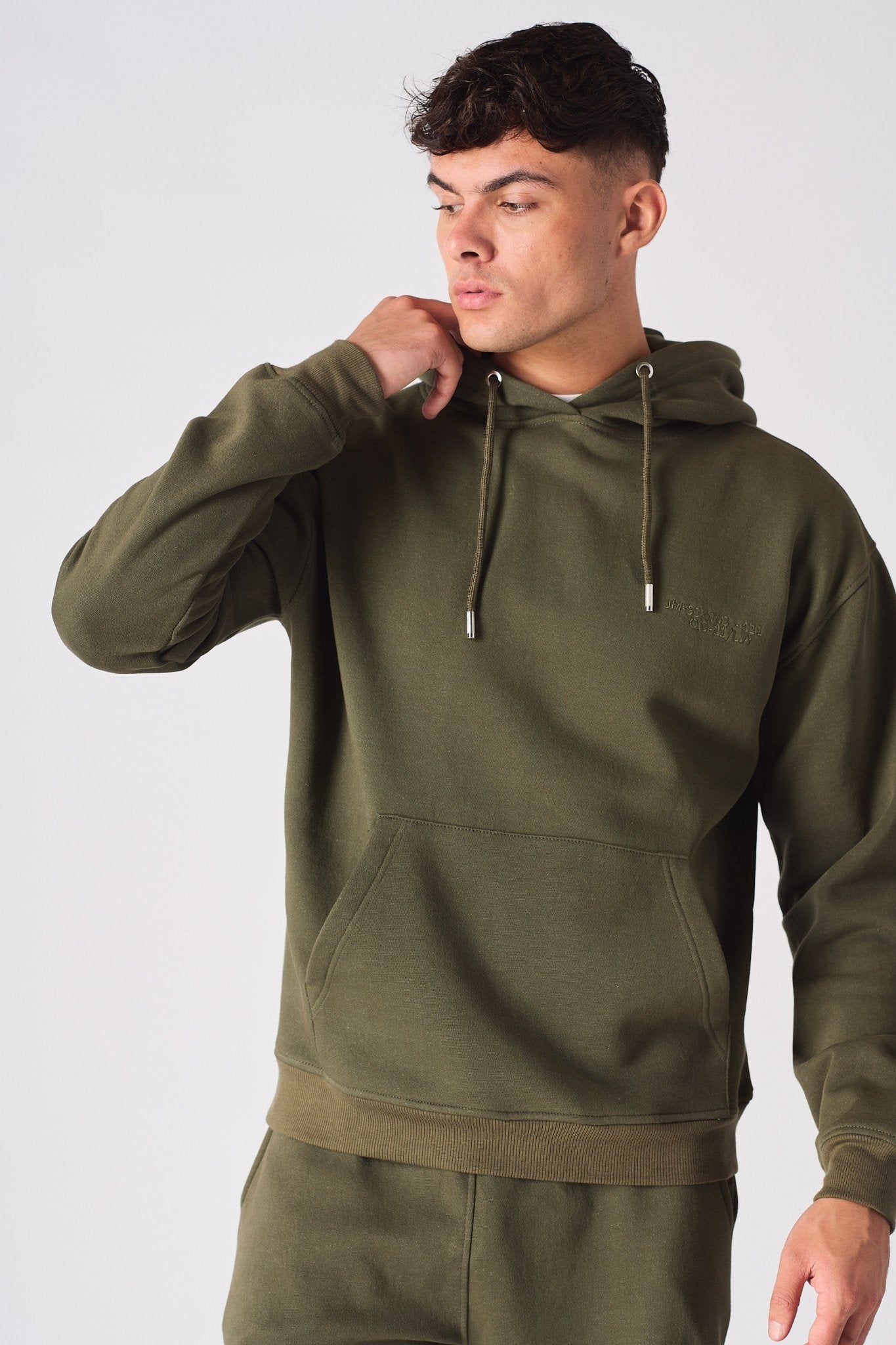 PULLOVER HOODIE - KHAKI - JMOJO - MEN'S HOODIES