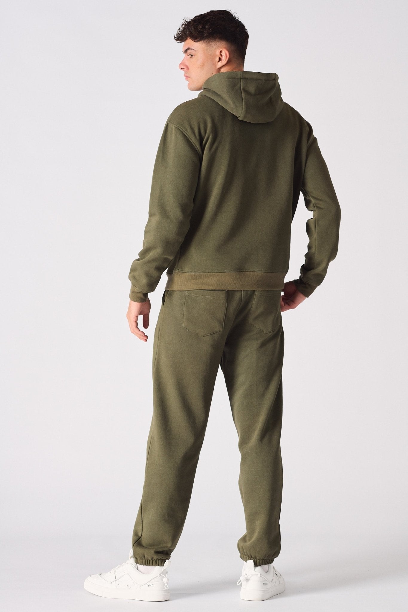 PULLOVER HOODIE - KHAKI - JMOJO - MEN'S HOODIES