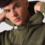 PULLOVER HOODIE - KHAKI - JMOJO - MEN'S HOODIES