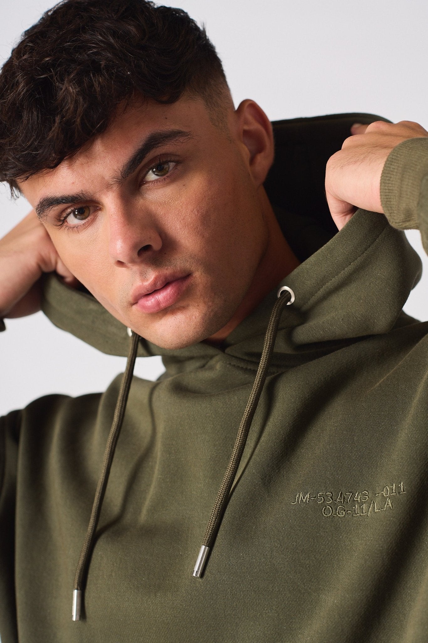 PULLOVER HOODIE - KHAKI - JMOJO - MEN'S HOODIES