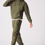PULLOVER HOODIE - KHAKI - JMOJO - MEN'S HOODIES