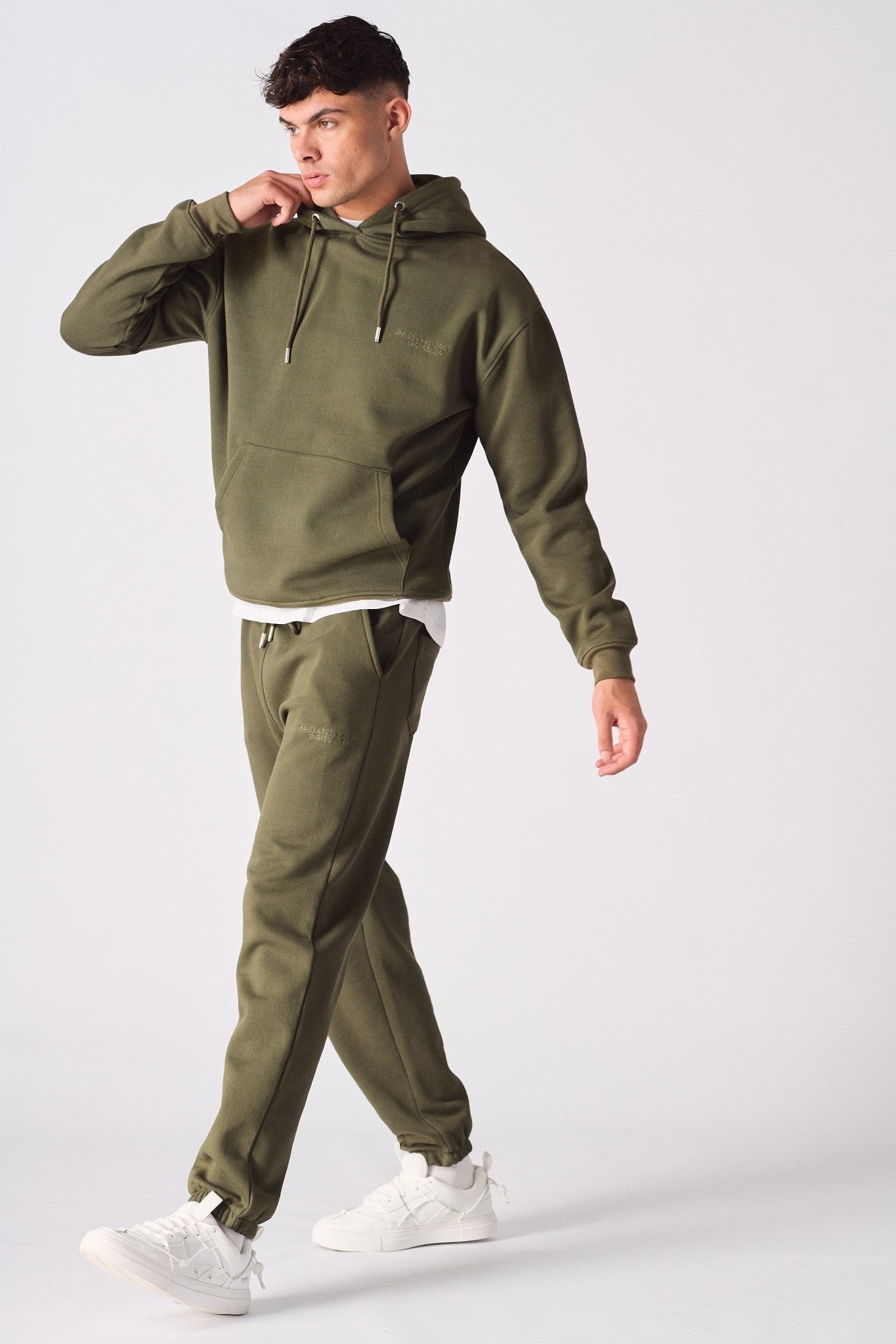 PULLOVER HOODIE - KHAKI - JMOJO - MEN'S HOODIES