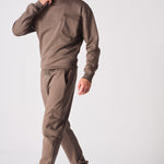 RELAXED FIT CARGO JOGGER - BROWN - JMOJO - Men's Cargo Joggers