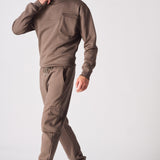 RELAXED FIT CARGO JOGGER - BROWN - JMOJO - Men's Cargo Joggers