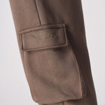 RELAXED FIT CARGO JOGGER - BROWN - JMOJO - Men's Cargo Joggers