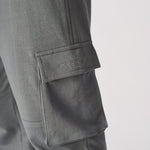 RELAXED FIT CARGO JOGGER - GREY - JMOJO - Men's Cargo Joggers