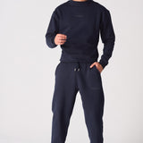 RELAXED FIT JOGGER - NAVY BLUE - JMOJO - MEN'S JOGGERS