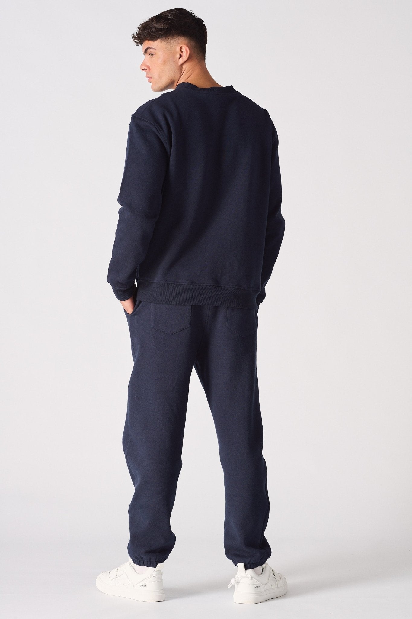 RELAXED FIT JOGGER - NAVY BLUE - JMOJO - MEN'S JOGGERS