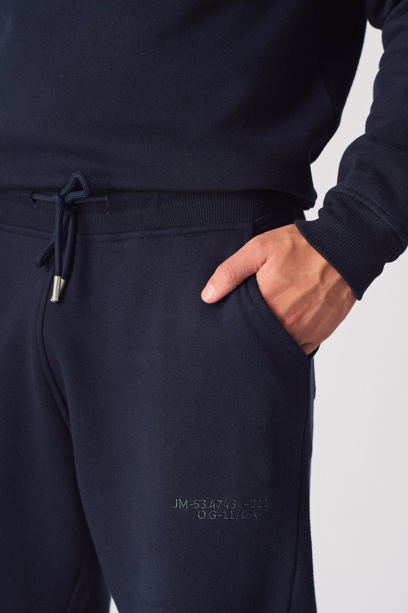 RELAXED FIT JOGGER - NAVY BLUE - JMOJO - MEN'S JOGGERS