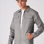RIPSTOP CARGO JACKET - GREY - JMOJO - Men's Cargo Jackets
