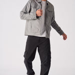 RIPSTOP CARGO JACKET - GREY - JMOJO - Men's Cargo Jackets