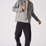 RIPSTOP CARGO JACKET - GREY - JMOJO - Men's Cargo Jackets
