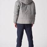 RIPSTOP PUFFER JACKET - GREY - JMOJO - Men's Puffer Jackets