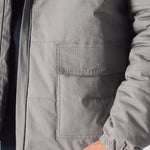 RIPSTOP PUFFER JACKET - GREY - JMOJO - Men's Puffer Jackets
