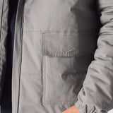 RIPSTOP PUFFER JACKET - GREY - JMOJO - Men's Puffer Jackets