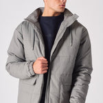 RIPSTOP PUFFER JACKET - GREY - JMOJO - Men's Puffer Jackets