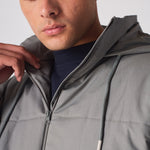 RIPSTOP PUFFER JACKET - GREY - JMOJO - Men's Puffer Jackets