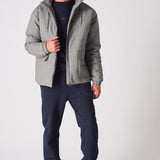 RIPSTOP PUFFER JACKET - GREY - JMOJO - Men's Puffer Jackets