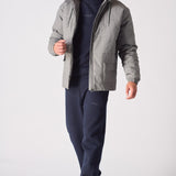 RIPSTOP PUFFER JACKET - GREY - JMOJO - Men's Puffer Jackets