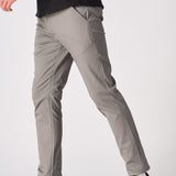 SANDRIDGE Slim Fit Stretch Chino Pants - Charcoal Grey - JMOJO - Men's Chino Trousers