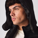 SLEEVLESS PUFFER JACKET - BLACK - JMOJO - Men's Puffer Jackets