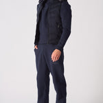 SLEEVLESS PUFFER JACKET - DARK BLUE - JMOJO - Men's Puffer Jackets