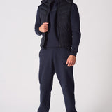 SLEEVLESS PUFFER JACKET - DARK BLUE - JMOJO - Men's Puffer Jackets