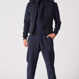 SLEEVLESS PUFFER JACKET - DARK BLUE - JMOJO - Men's Puffer Jackets