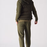 SLEEVLESS PUFFER JACKET - GREEN - JMOJO - Men's Puffer Jackets